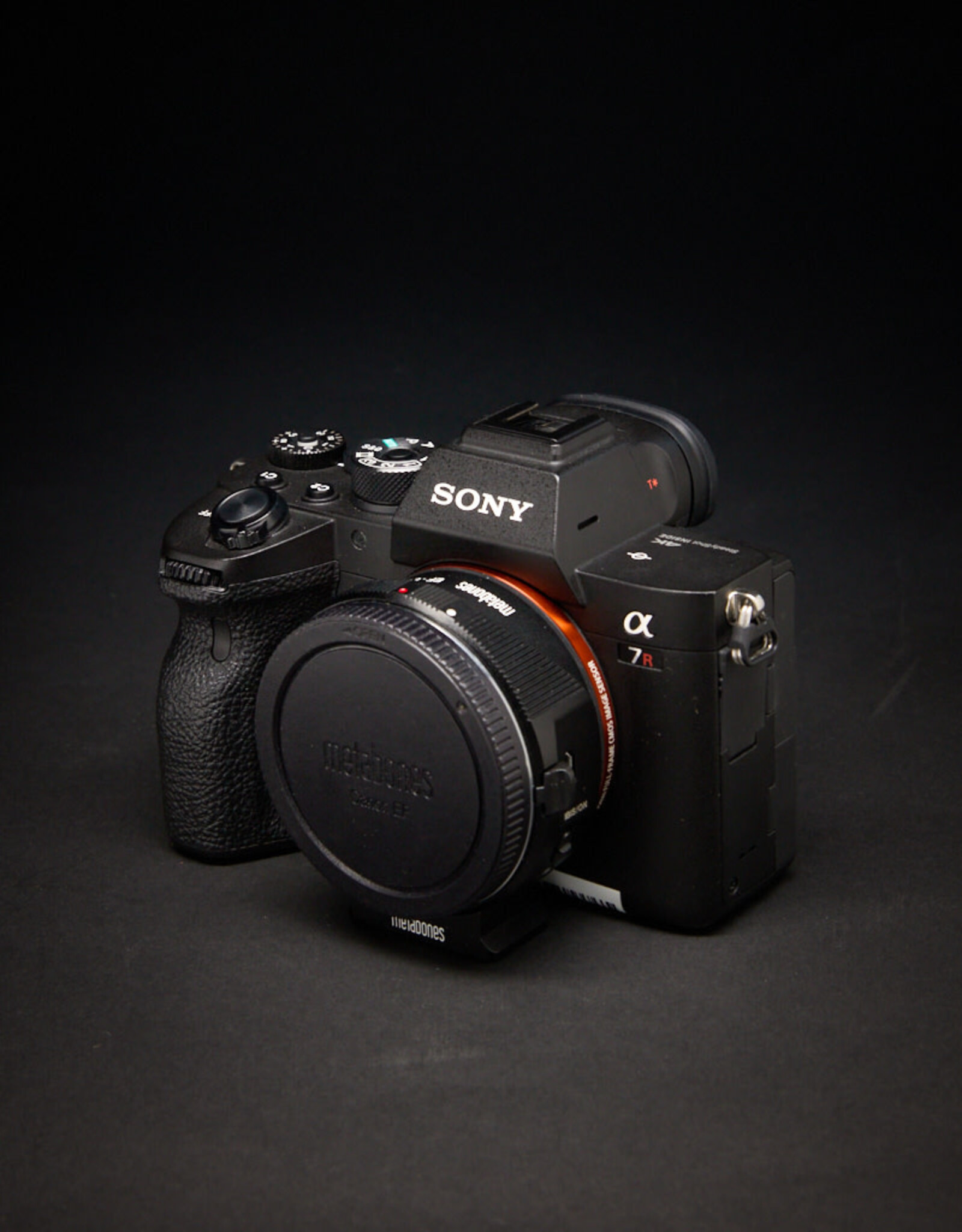 USED - Sony a7r IV Body with Metabones EF to E Adapter.  Condition 8