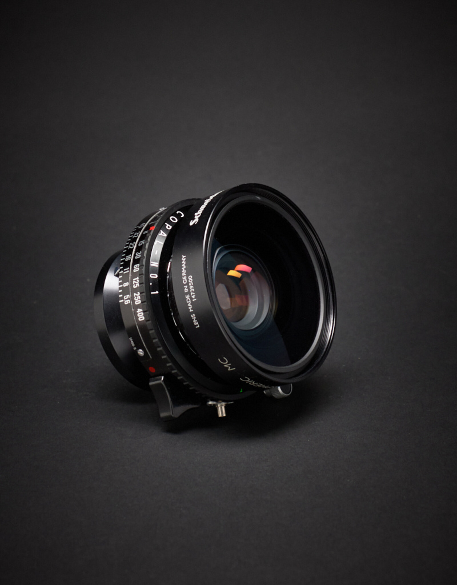 USED - Schneider Kreuznach Super-Symmar 110mm XL f5.6 with Caps in Copal #1 Shutter. Condition 7.5