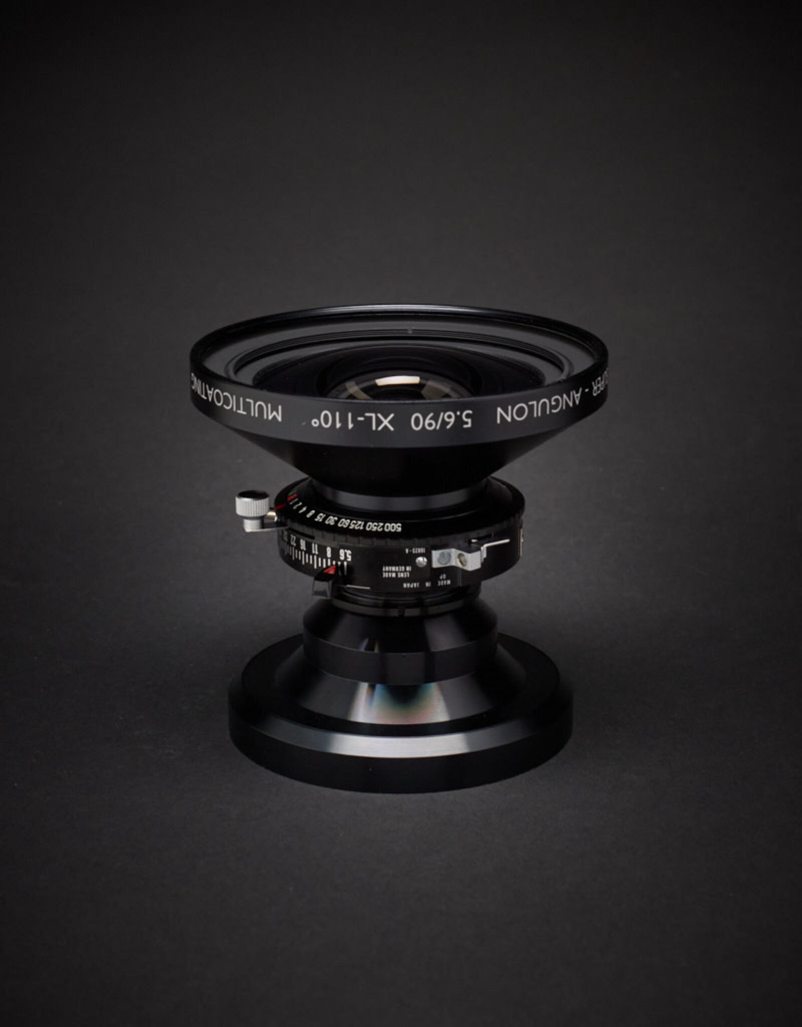USED - Schneider Kreuznach Super-Angulon 90mm XL f5.6 with Caps in Copal #0 Shutter. Condition 8.