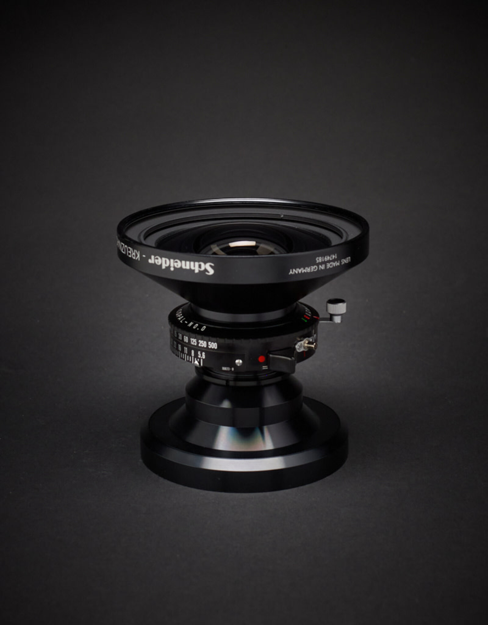 USED - Schneider Kreuznach Super-Angulon 90mm XL f5.6 with Caps in Copal #0 Shutter. Condition 8.