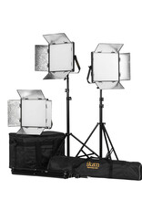 Ikan Kit with 3 x Lyra Daylight 1 x 1 LED Soft Lights