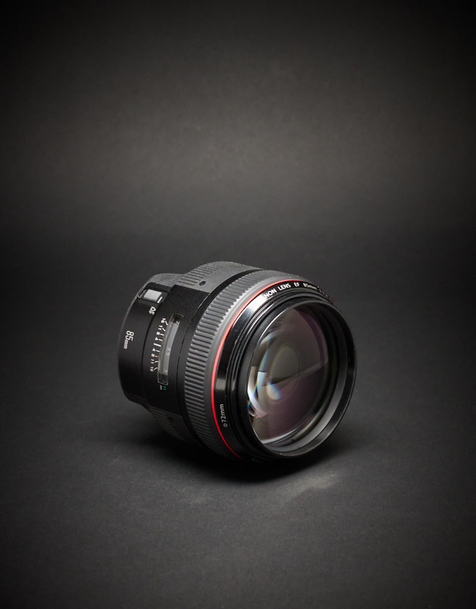 USED Canon Lens - 85mm f/1.2L II USM lens. condition 7.5
