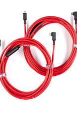 Area51 Area51 Tether Co. TC129CB Groom Lake Combo II Illumination Series (Set of 2) USB-C Right Angle to USB-C Tether Cable (x2) 5m/16ft