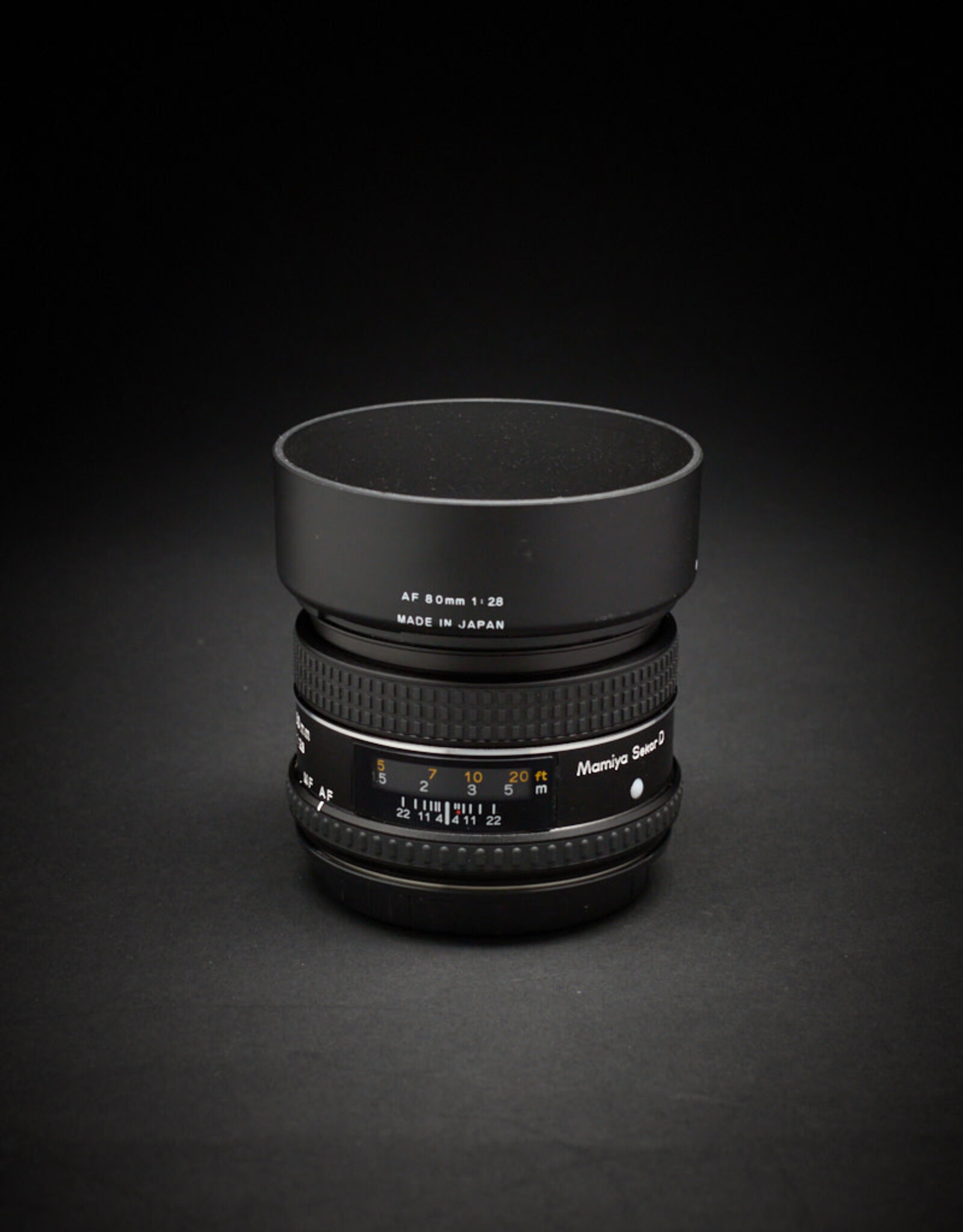 USED - Mamiya 645 AFD-II Film Kit with 45/55/80/120/150 Lenses and Film Backs. Condition 7
