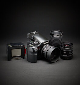 USED - Mamiya 645 AFD-II Film Kit with Lenses and Film Backs. Condition 7