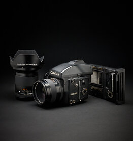 Contax USED - Contax 645 Kit with 35 & 80mm Lenses and Film Back. Condition 7.5