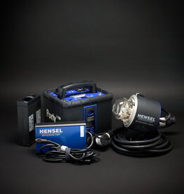 Hensel USED - Hensel Porty L 1200w Single Head Battery Strobe Kit Condition 8