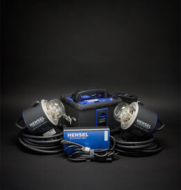 Hensel USED - Hensel Porty L 1200w Duo Head Battery Strobe Kit Condition 8