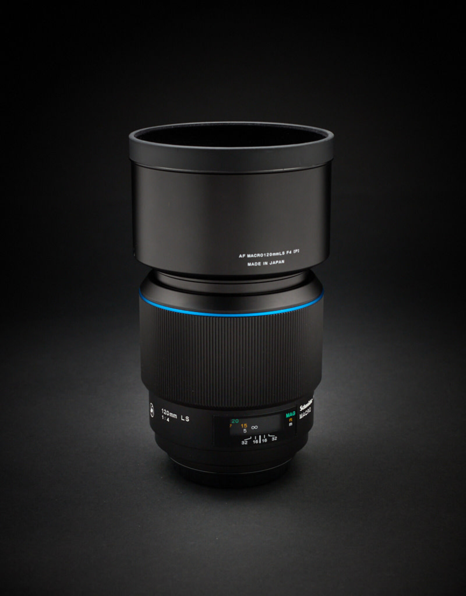 Phase One USED - Phase One Schneider Kreuznach 120mm f4 Macro LS Blue Ring Lens Condition 9.5