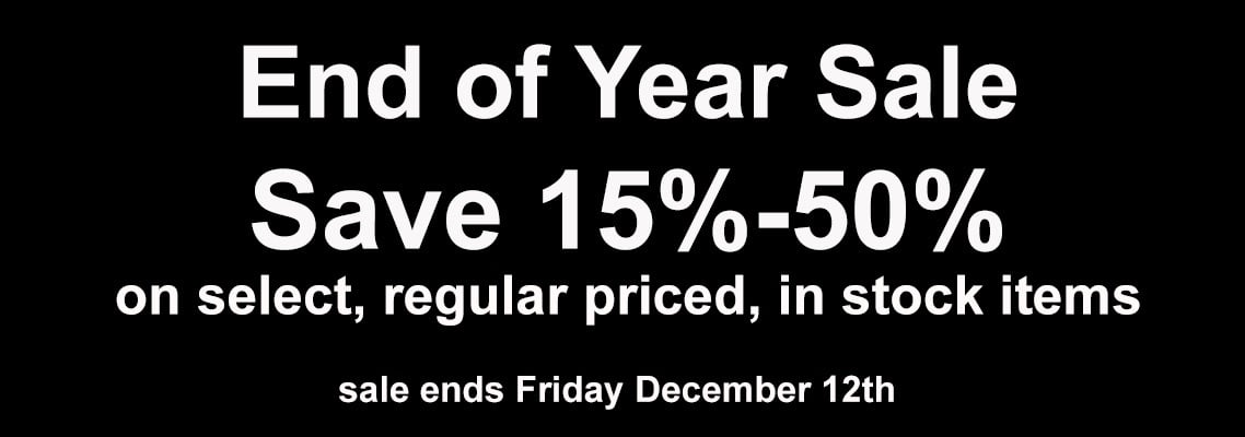 End of Year Sale
