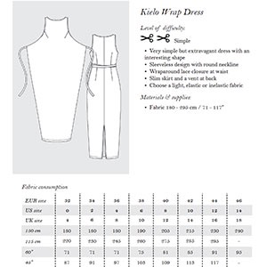 named clothing kielo wrap dress
