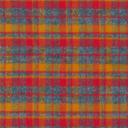 Robert Kaufman Mammoth Flannel Crimson
