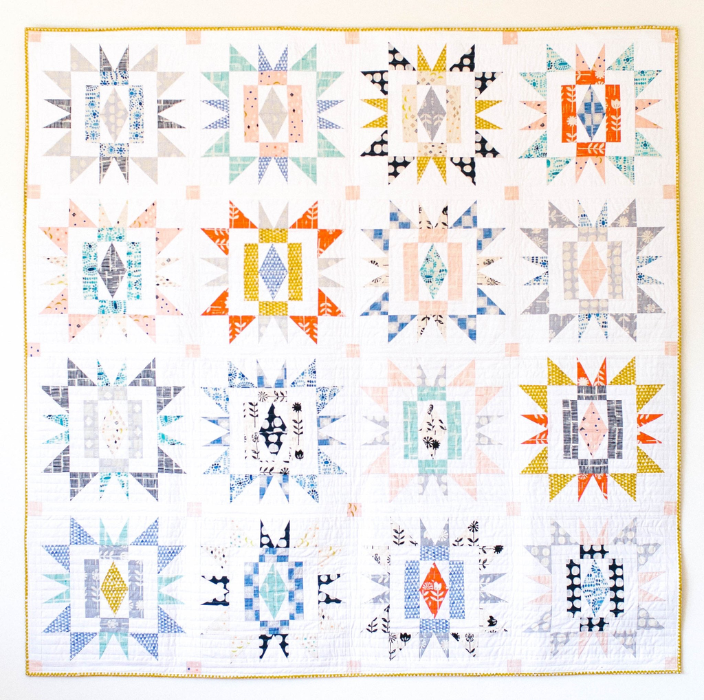 Then Came June SALE Then Came June: Sienna Burst Quilt Pattern