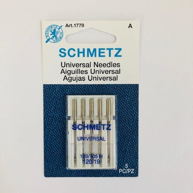 Schmetz Universal 120/19 sewing machine needles pkt of 5 