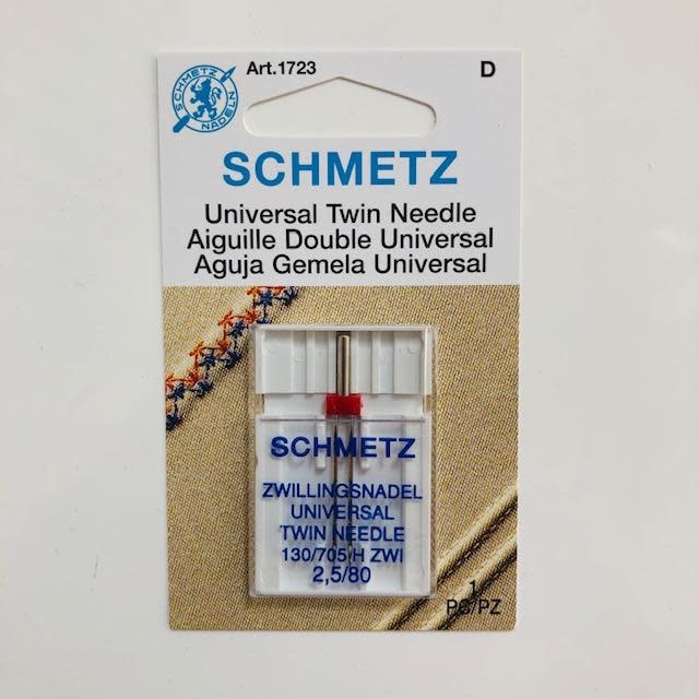 Schmetz Schmetz Universal Twin 2.5/80