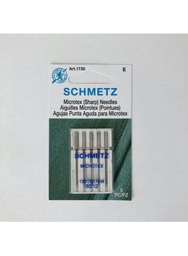 Schmetz Schmetz Microtex 5pk sz12/80