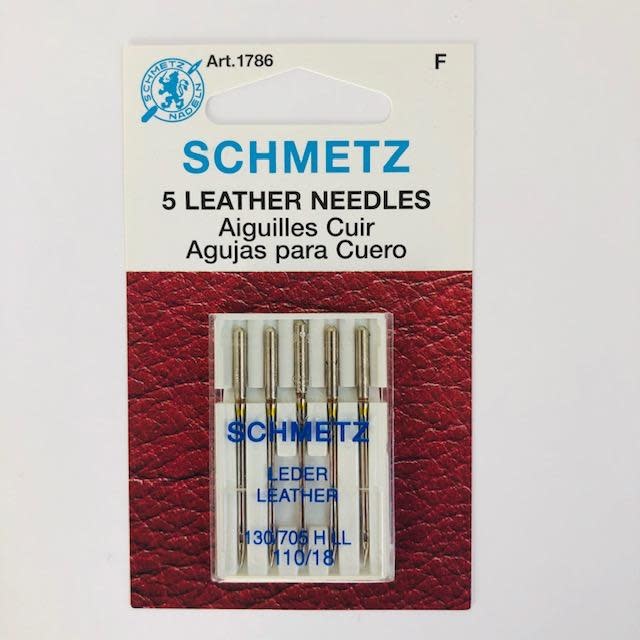 Schmetz Schmetz Leather 5pk sz18/110