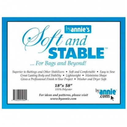 Annie's Soft and Stable 18” x 58” White