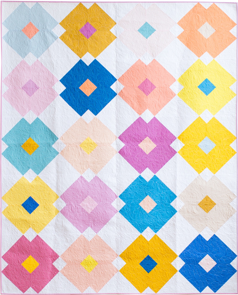 Then Came June Then Came June: Flower Tile Quilt Pattern