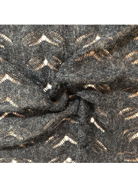 Michael Levine SALE Heathered Black Summer Sweater Knit