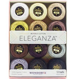 WonderFil WonderFil Eleganza Pack Neutral Colorway Perle Cotton Size 8 12pk