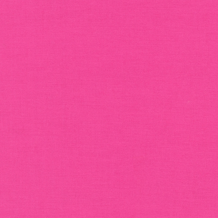 Robert Kaufman Kona Cotton Bright Pink