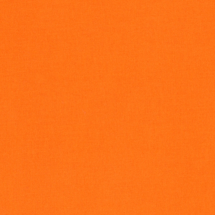 Robert Kaufman Kona Cotton Orange