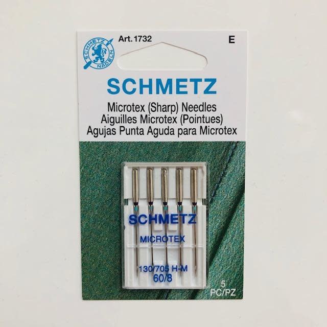 Schmetz Schmetz Microtex 5pk sz8/60