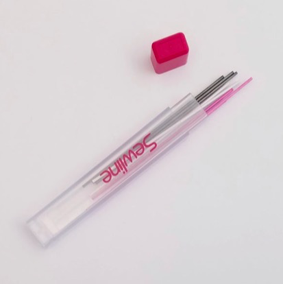 Sewline Fabric Pencil Refill Lead Pink