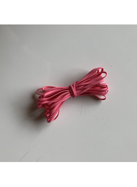EE Schenck 1/6” Banded Stretch Elastic Pink (5yd Bundle)