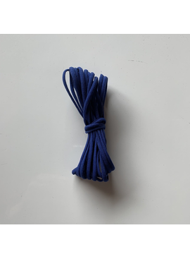 EE Schenck 1/6” Banded Stretch Elastic Dark Blue (5yd Bundle)