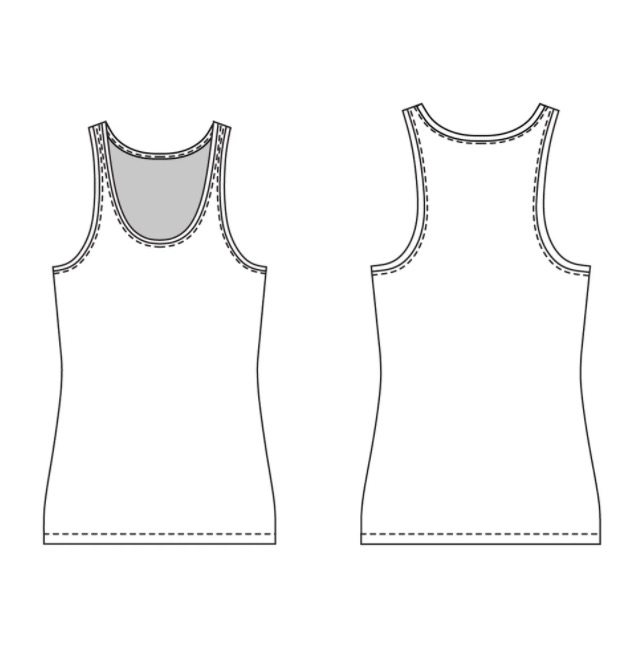 Allie Olson Kila Tank Pattern - Modern Domestic