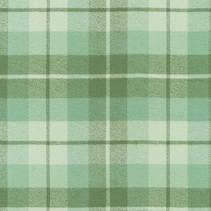 Robert Kaufman Mammoth Organic Flannel Sage