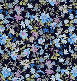Robert Kaufman Sevenberry Petite Garden Lawn Navy