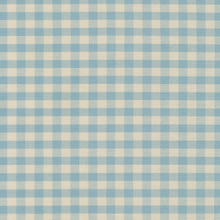 Robert Kaufman Crawford Gingham Large Blue