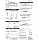 Olympus Sashiko Cloth Sampler "Fundo-Tsunagi"