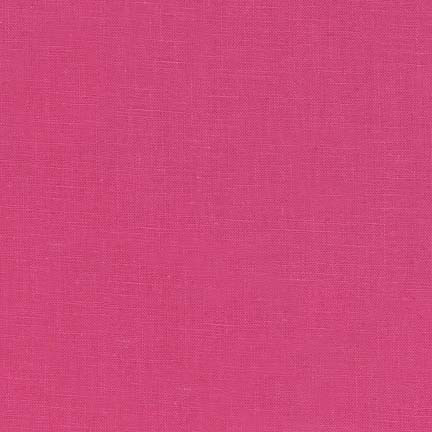 Robert Kaufman Essex Solid Hot Pink