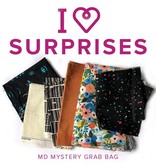 Modern Domestic Mystery Grab Bag of Quilting Fabric - Remnant Bundle