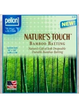 Pellon Pellon Nature’s Touch 50% Bamboo / 50% Cotton Batting Queen 90" x 108" LOCAL PICKUP ONLY