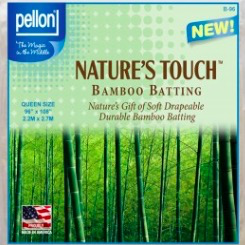 Pellon Pellon Nature’s Touch 50% Bamboo / 50% Cotton Batting Queen 90" x 108" LOCAL PICKUP ONLY