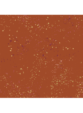Ruby Star Society Speckled by Rashida Coleman Hale for Ruby Star Metallic Cayenne