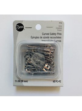 Dritz 2 Curved Safety Pins, 30 Count 