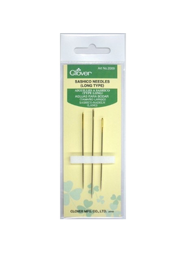 Clover Clover Gold Eye Sashico Needles (Long Type)