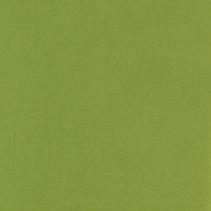 Robert Kaufman Essex Solid Lime