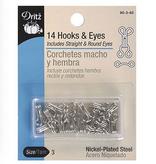 Dritz Dritz Hook & Eyes Nickel Size 3