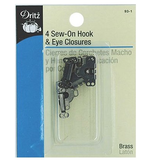 Dritz Dritz Hook & Eye Closures Black