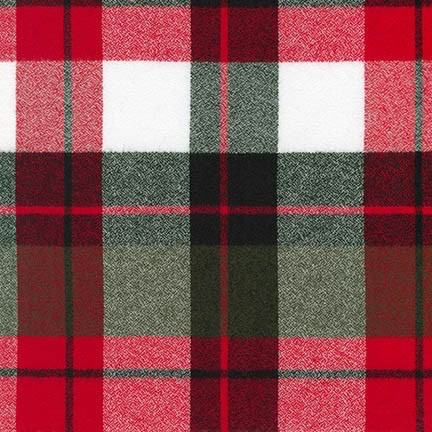 Robert Kaufman Mammoth Flannel Red