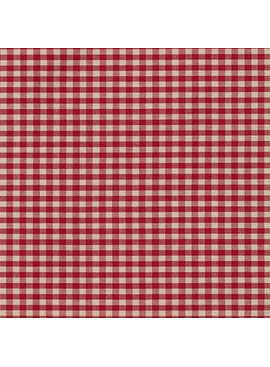 Robert Kaufman Crawford Gingham Medium Wine