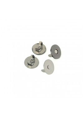 Sallie Tomato 3/4" Magnetic Snap 1 set Gunmetal