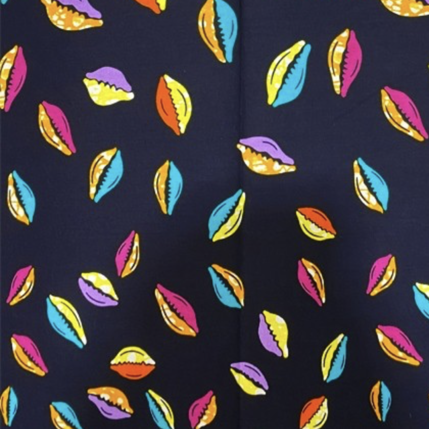 Fabrics USA Inc SALE Ankara Wax Print—Multi-colored Shells